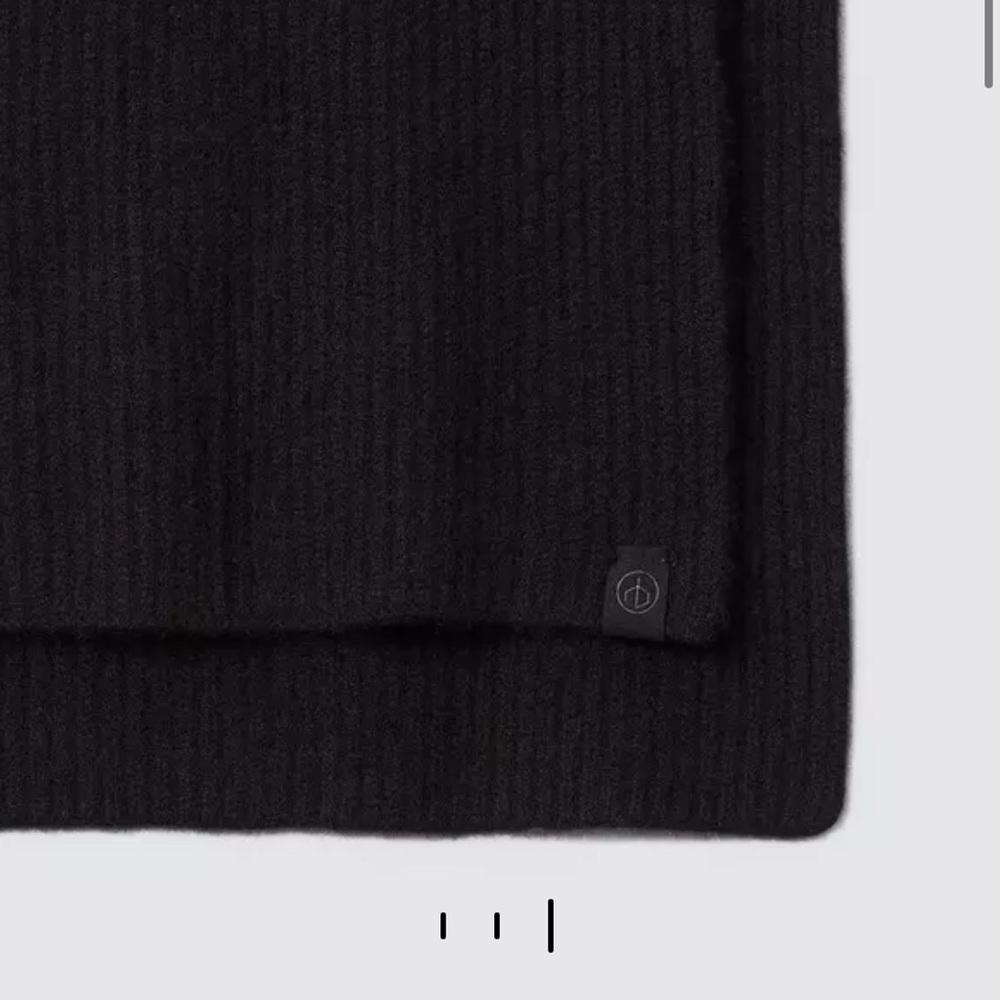 NWT RAG & BONE RIB ACE CASHMERE SCARF - Picture 3 of 8